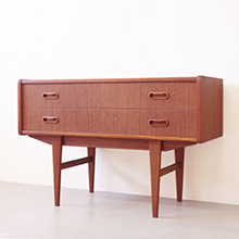 Chest of 2drawers in teak