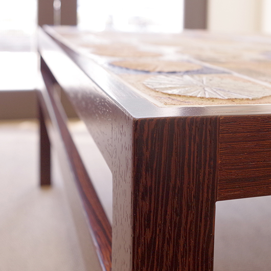 こまものと北欧家具の店 Salut / Tue Poulsen / Tile-top square table